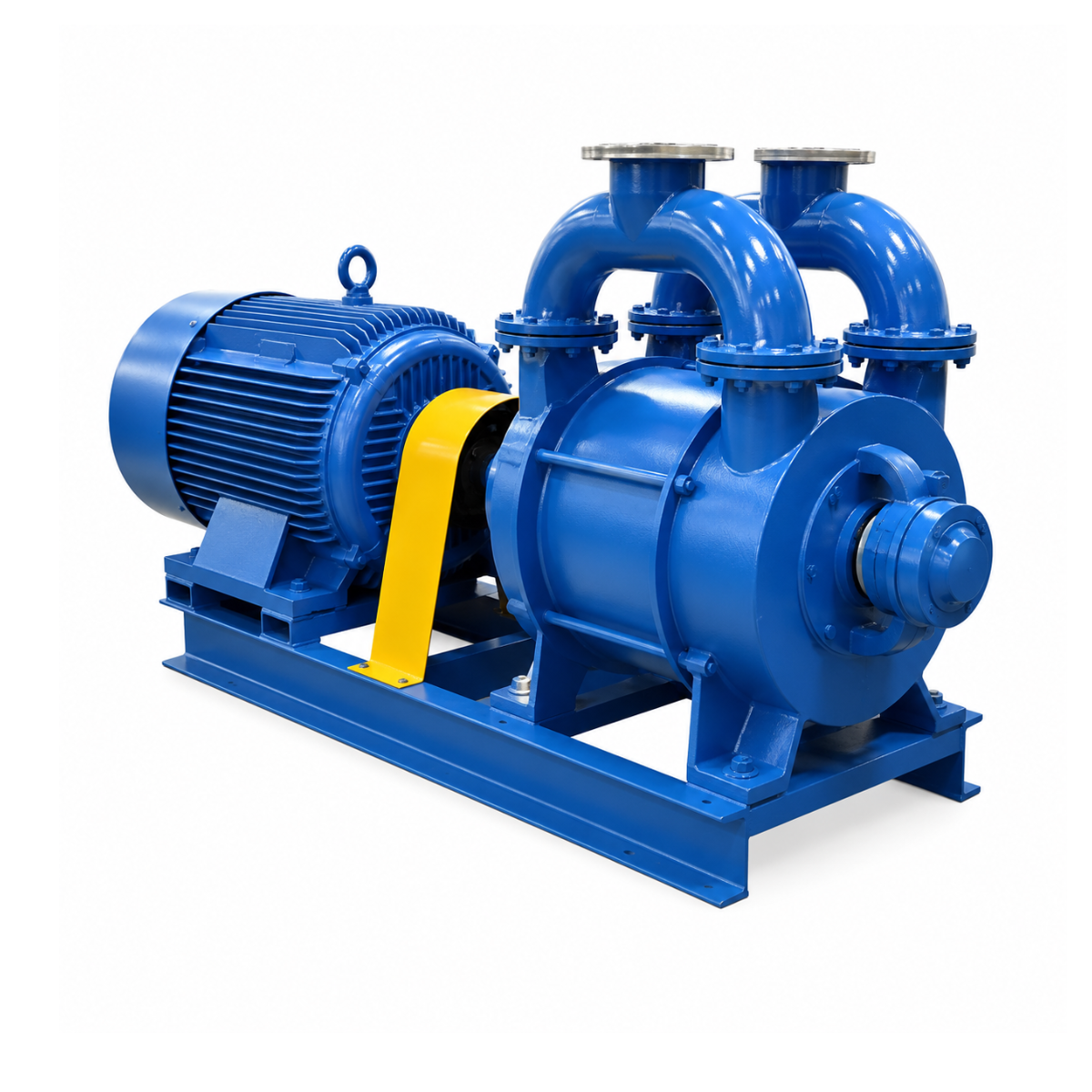 Single Stage Water Ring Vacuum Pump | Cast Iron Industrial Liquid Ring Vacuum Pump